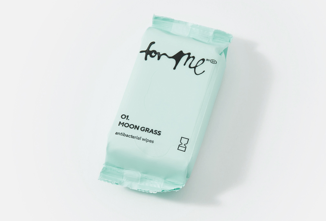 For me by gold apple ANTIBACTERIAL WET WIPES 01.Moon grass