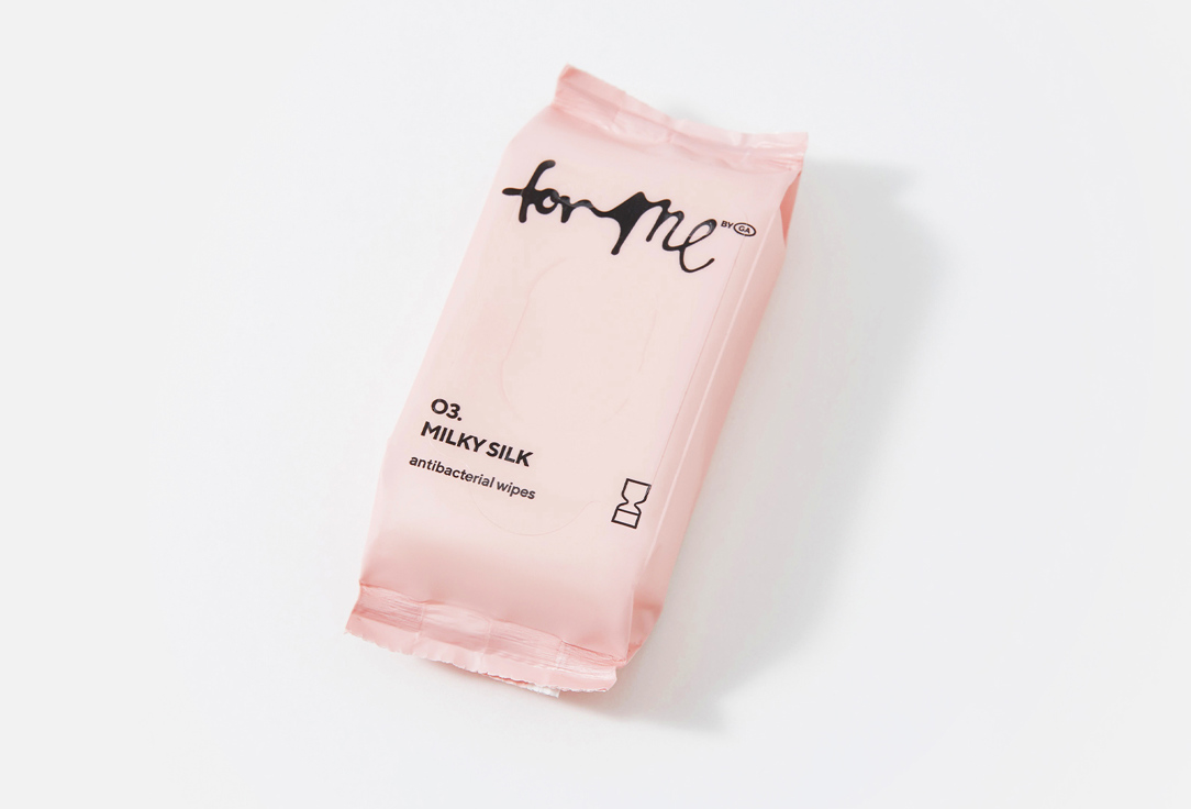 For me by gold apple ANTIBACTERIAL WET WIPES 03.Milky silk