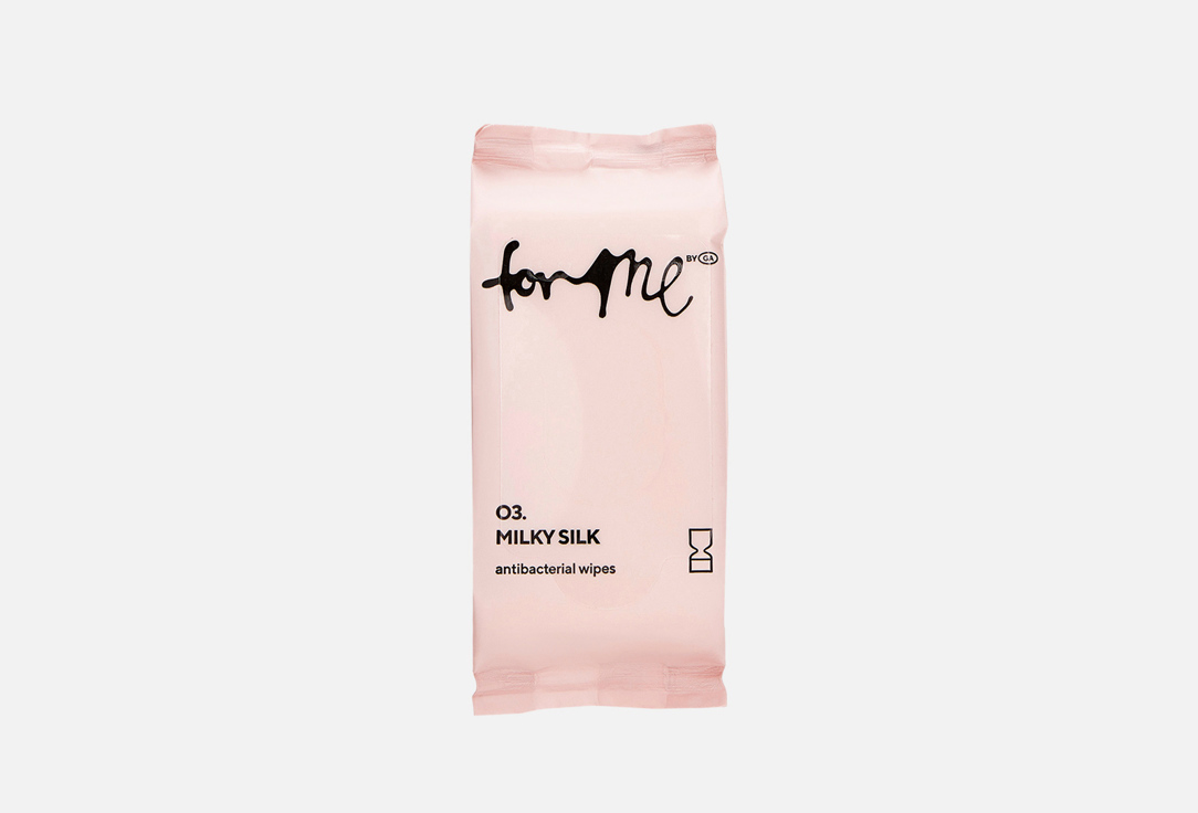 For me by gold apple ANTIBACTERIAL WET WIPES 03.Milky silk