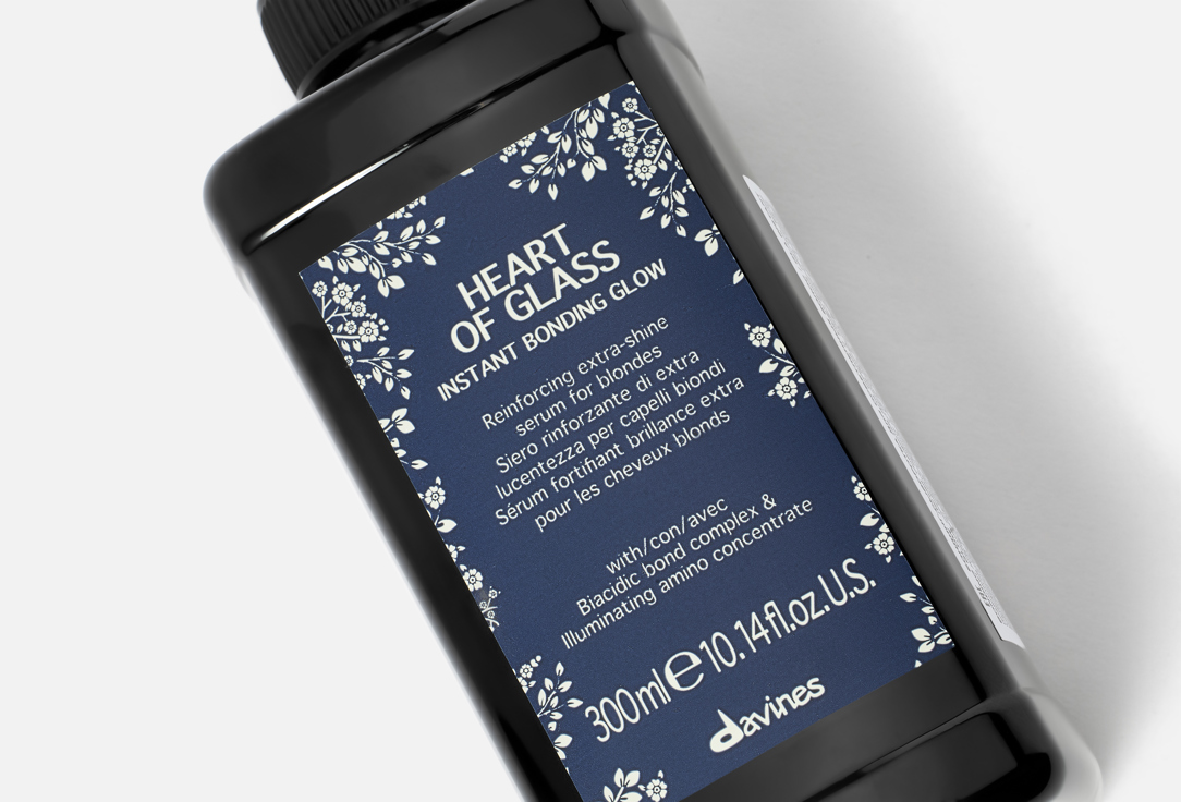 Davines Luminous Blonde Strengthening Serum HEART OF GLASS INSTANT BONDING GLOW