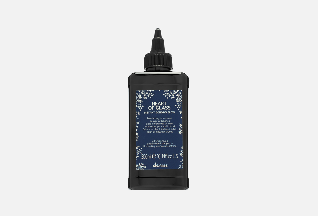 Davines Luminous Blonde Strengthening Serum HEART OF GLASS INSTANT BONDING GLOW