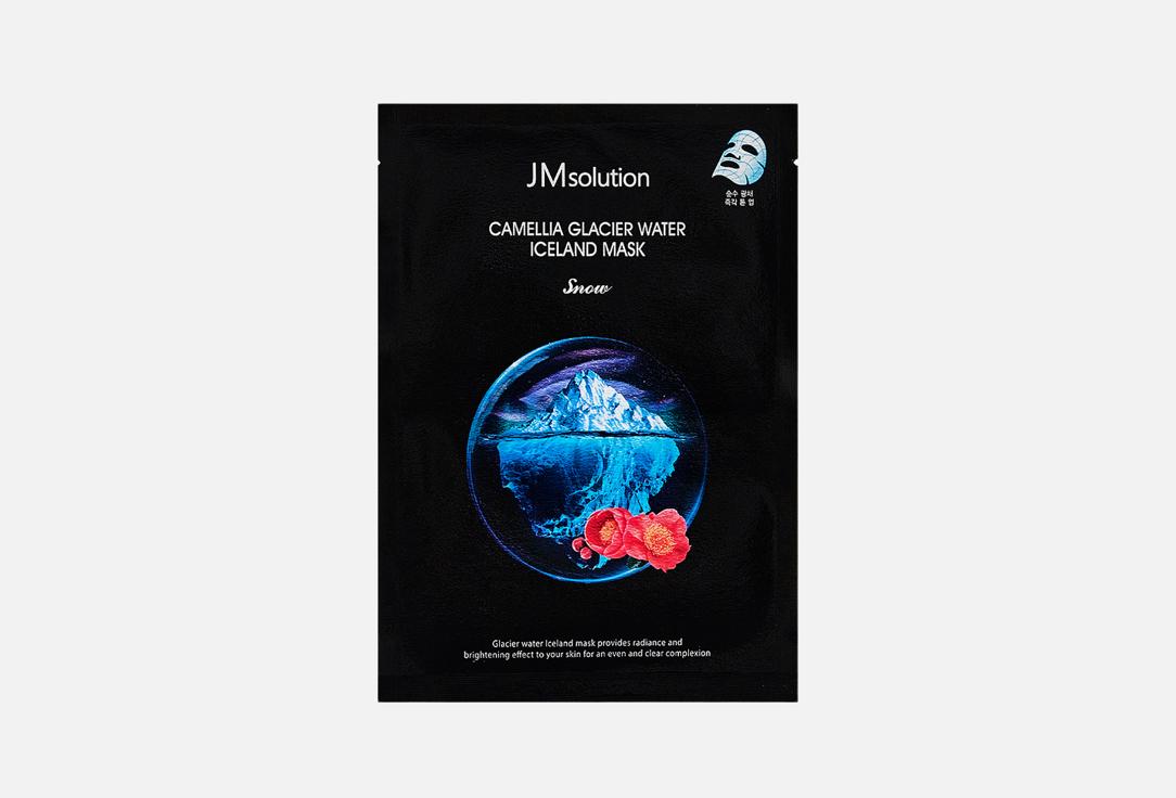 JMsolution Face sheet mask to unify skin tone Camellia glacier water iceland