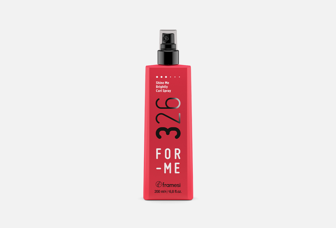 Framesi Styling Hair Spray for Curls Shine Me Brightly 200 ml Framesi Styling Hair Spray for Curls Shine Me Brightly