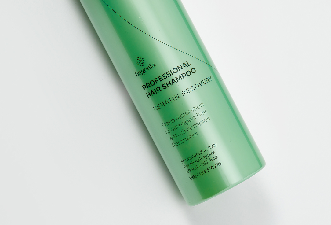 Bogenia Professional restorative shampoo Keratin Recovery 400 ml Bogenia Professional restorative shampoo Keratin Recovery