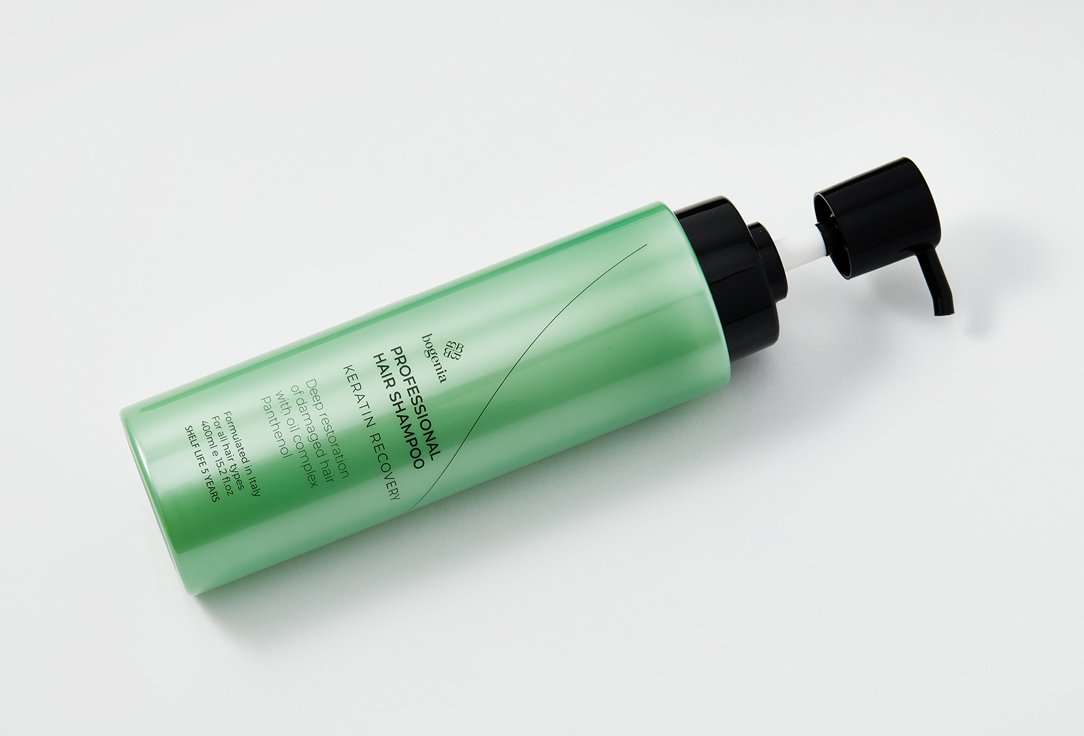Bogenia Professional restorative shampoo Keratin Recovery 400 ml Bogenia Professional restorative shampoo Keratin Recovery