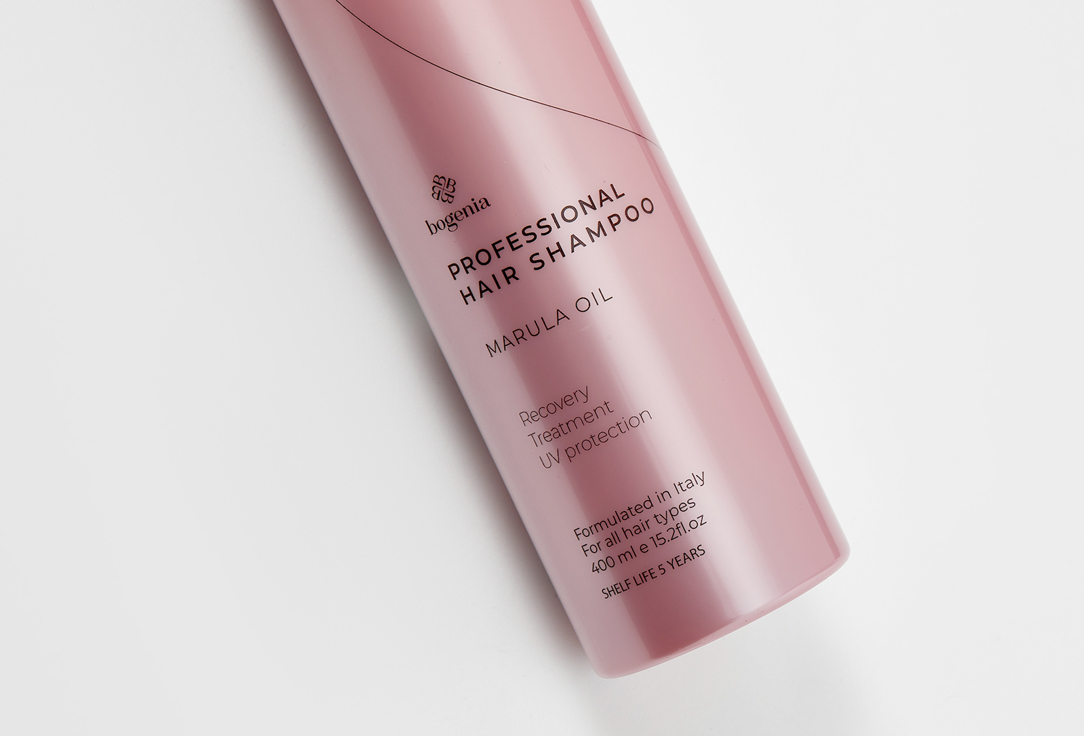 Bogenia Professional recovering shampoo Marula Oil 400 ml Bogenia Professional recovering shampoo Marula Oil