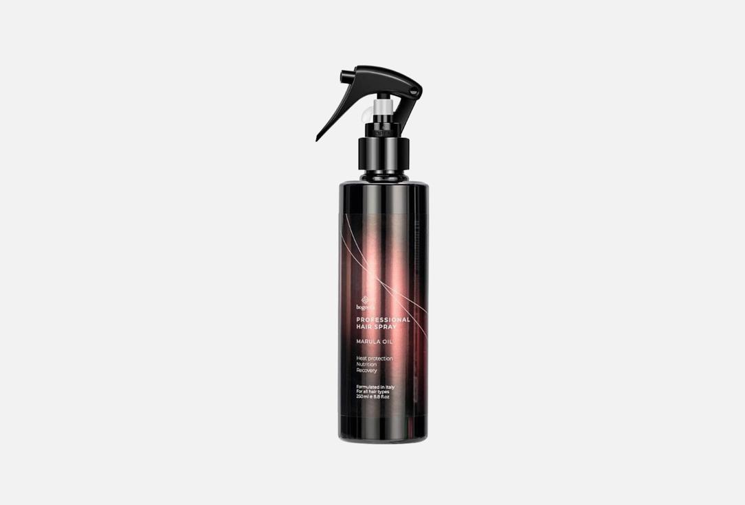 Bogenia Professional heat protecting hair spray Marula Oil 250 ml Bogenia Professional heat protecting hair spray Marula Oil