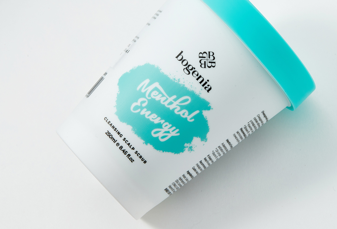 Bogenia Cleansing sculp scrub Menthol Energy