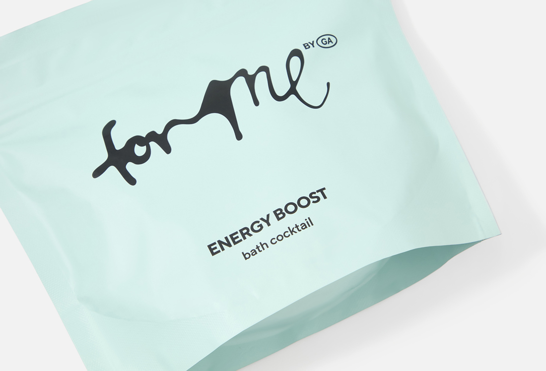 For me by gold apple Two-step bath set ENERGY BOOST bath cocktail