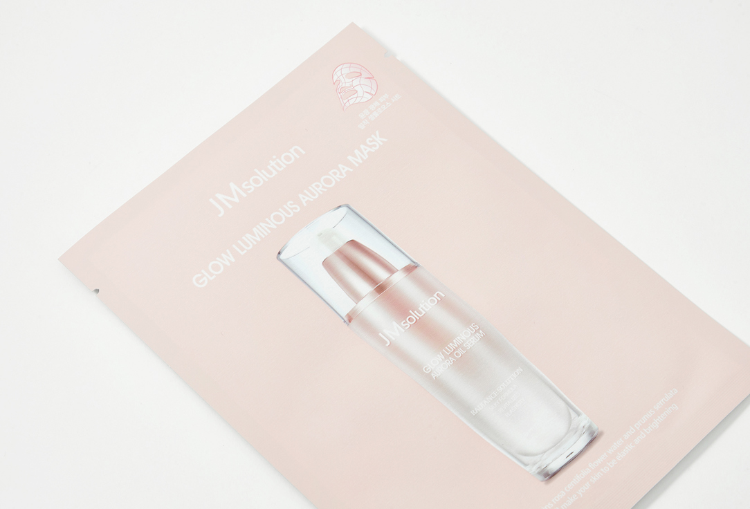 JMsolution Brightening face sheet mask Glow luminous aurora mask