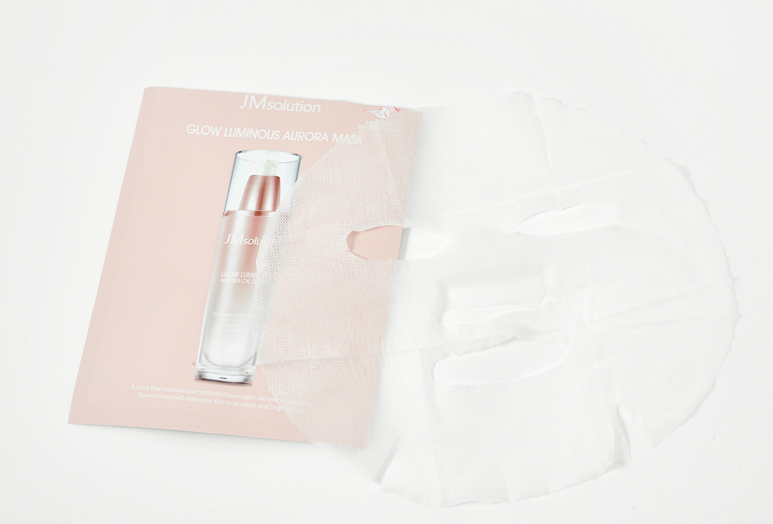 JMsolution Brightening face sheet mask Glow luminous aurora mask