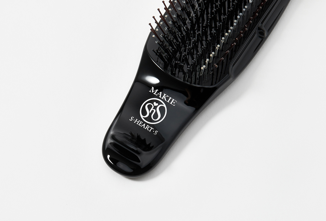 S-Heart-S Scalp Brush Makie Black 1 pcs S-Heart-S Scalp Brush Makie Black