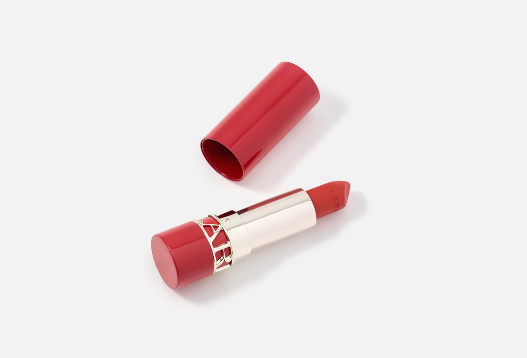 Clarins Matte Creamy Lipstick Joli Rouge Velvet 768V, Strawberry 3.5 g Clarins Matte Creamy Lipstick Joli Rouge Velvet