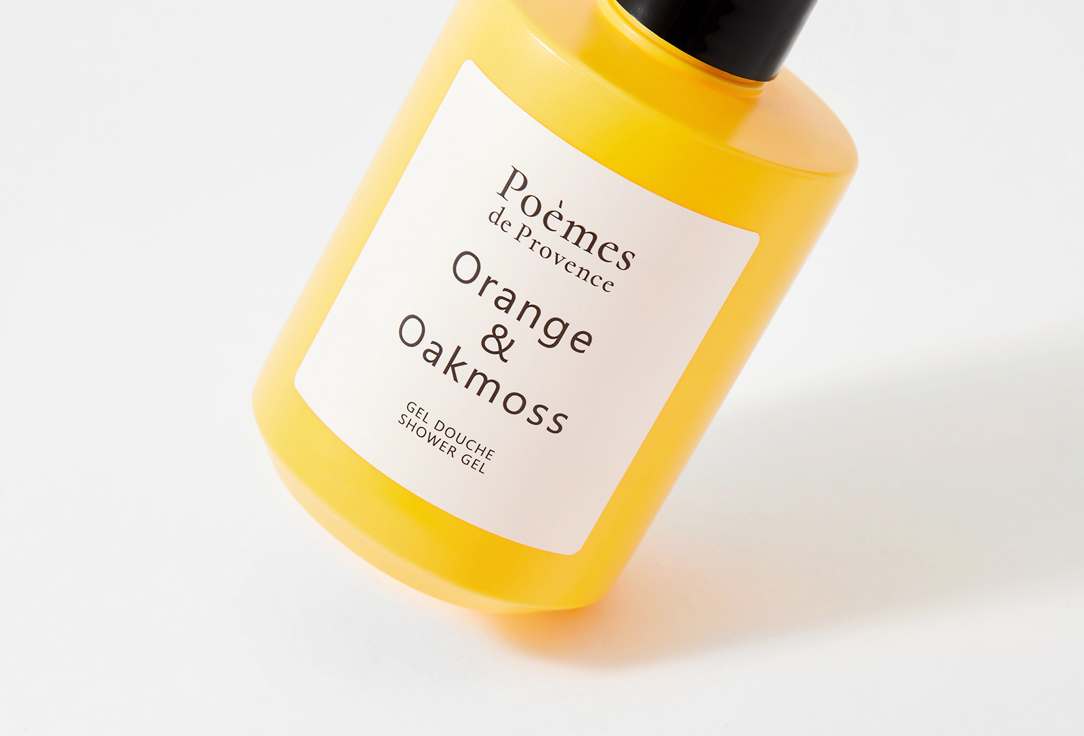 Poèmes de Provence Perfumed Shower gel ORANGE & OAKMOSS
