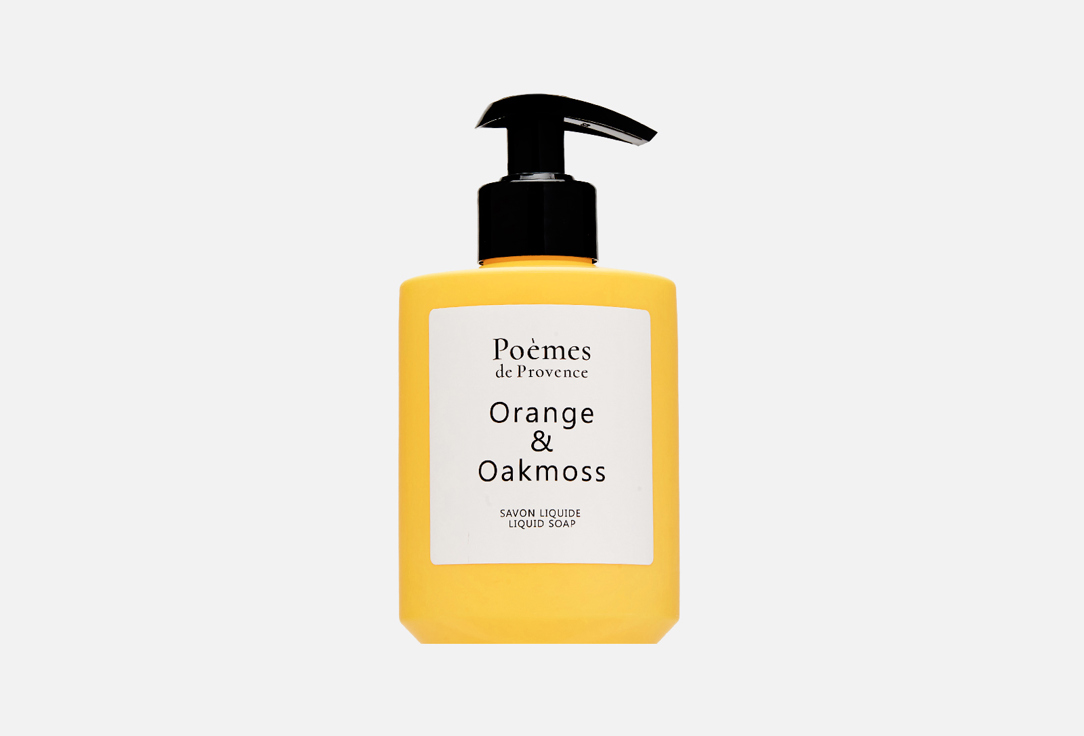 Poèmes de Provence Perfumed Liquid soaр ORANGE & OAKMOSS