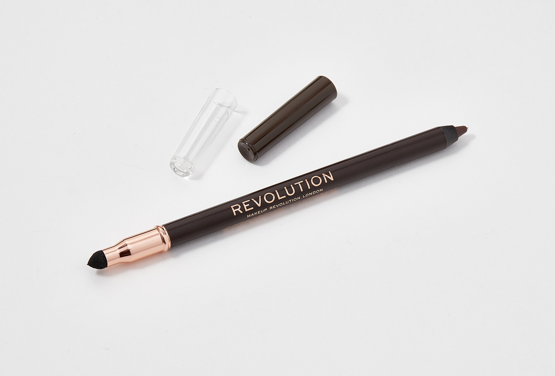 MakeUp Revolution Long-Lasting Creamy Eyeliner Pencil Streamline Waterline Brown 1.3 g MakeUp Revolution Long-Lasting Creamy Eyeliner Pencil Streamline Waterline