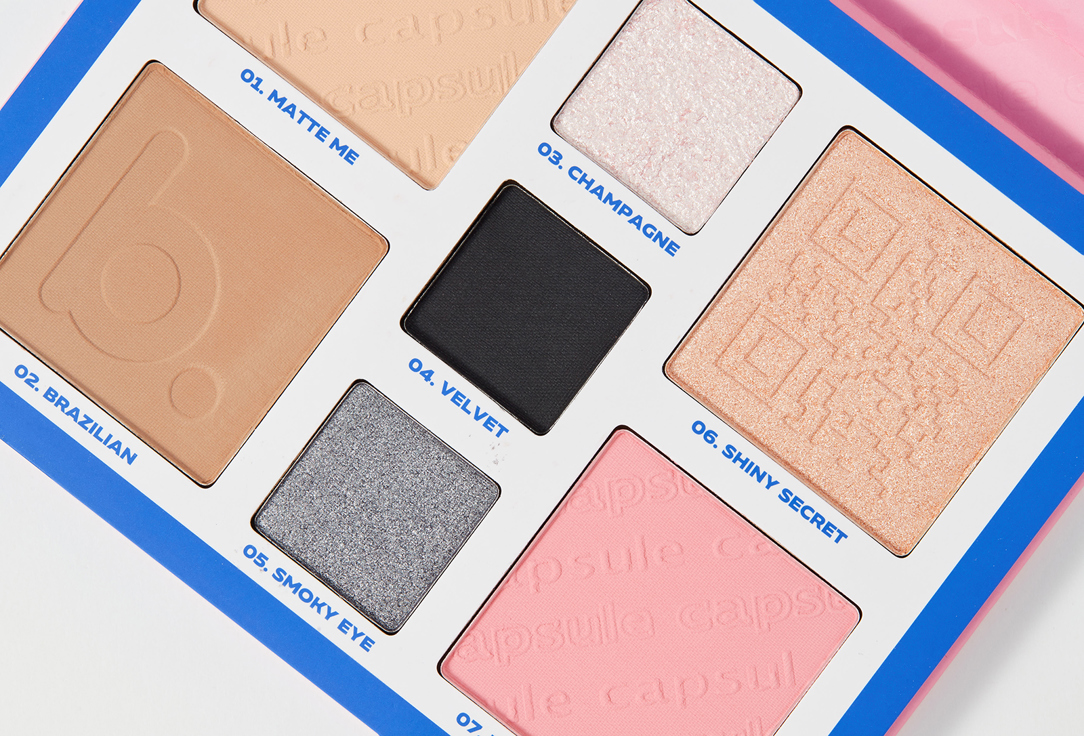 B.COLOUR PROFESSIONAL Contouring Face & Eyes Palette CAPSULE