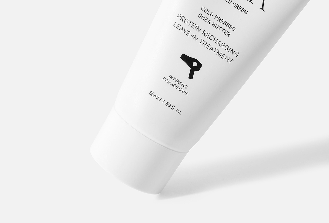RATED GREEN Protein Recharging Leave-in Treatment REAL SHEA Cold Pressed Shea Butter