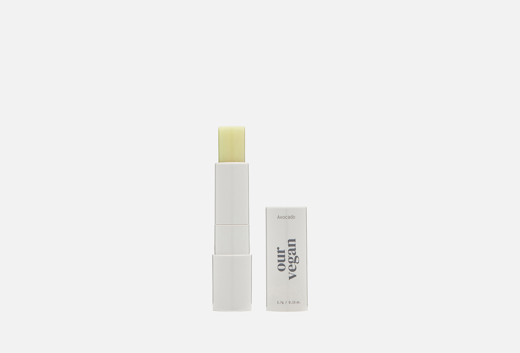 Our Vegan Color Lip Balm Green Pink 3.7