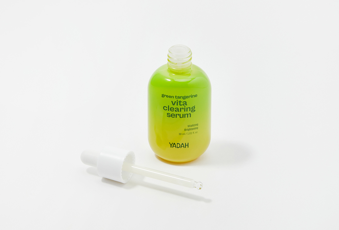 Yadah Face brightening serum Green tangerine vita clearing