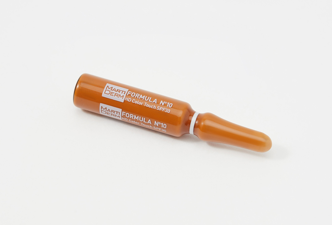 Martiderm Tinted Face Ampoules SPF30 Formula No.10 HD Color touch