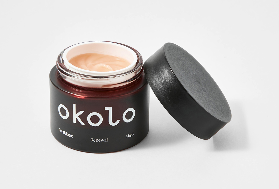 OKOLO Smoothing postbiotic mask for better bounce Postbiotic Renewal Mask