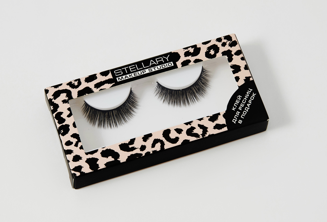 Stellary False eyelashes with glue Starlette