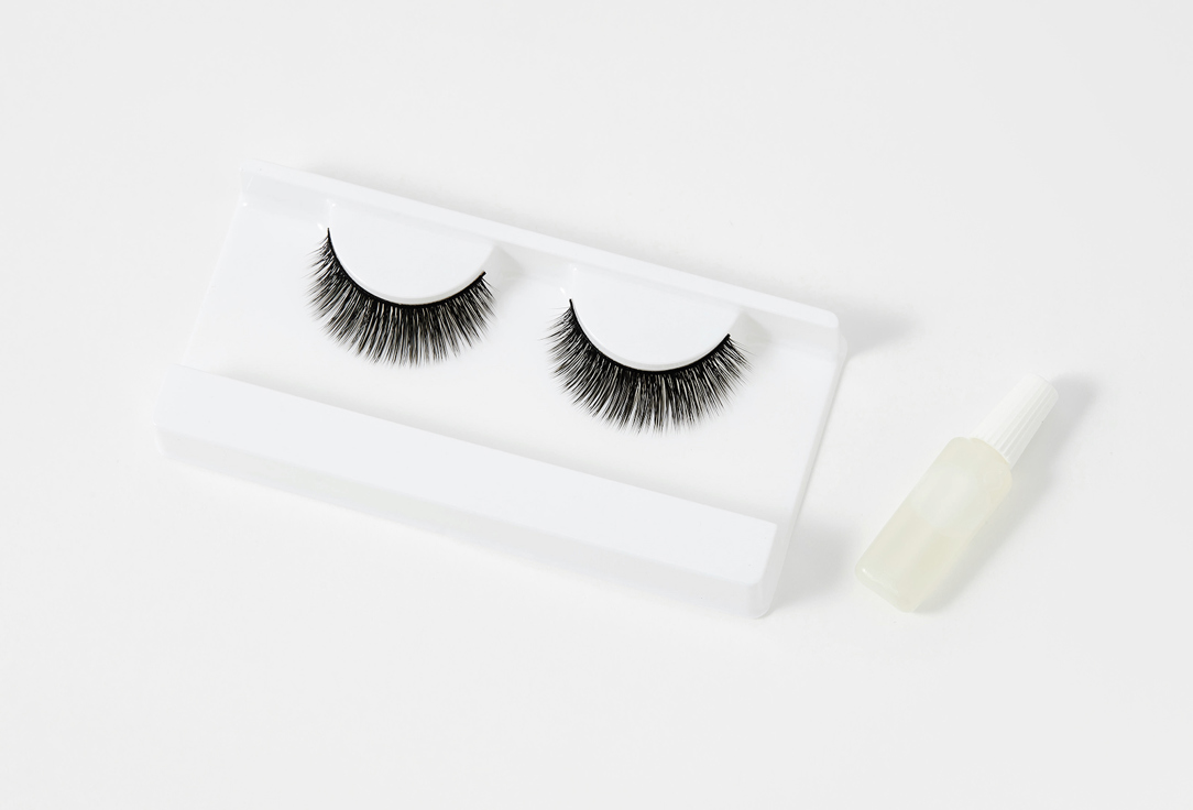 Stellary False eyelashes with glue Starlette
