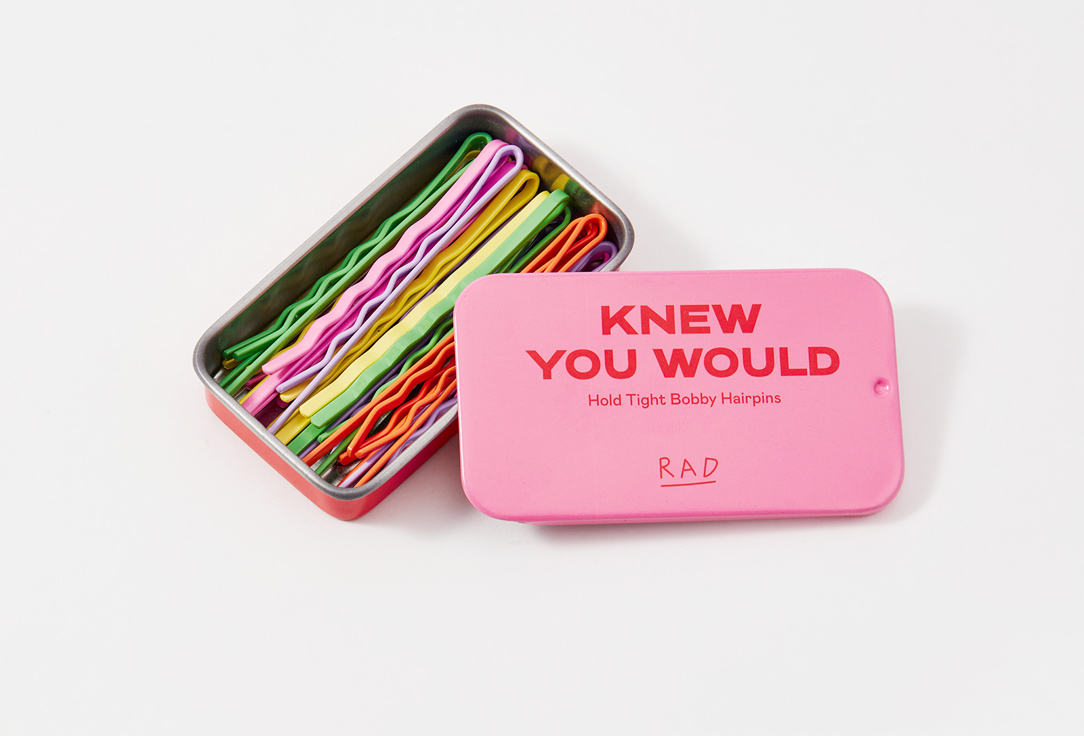 RAD BOBBY HAIRPINS SET hold tight bobby hairpins 20 pcs RAD BOBBY HAIRPINS SET hold tight bobby hairpins