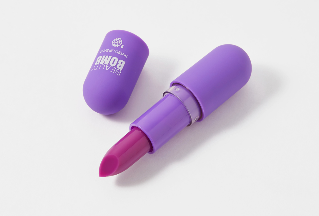 Beauty Bomb Lip Balm Tinted Lip Balm 04, Grape 3 g Beauty Bomb Lip Balm Tinted Lip Balm
