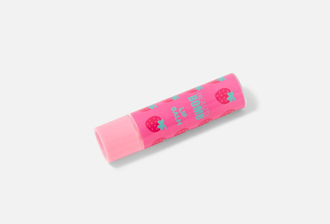 Beauty Bomb Moisturizing Lip Balm Lip Balm 01, Strawberry 3.5 g Beauty Bomb Moisturizing Lip Balm Lip Balm