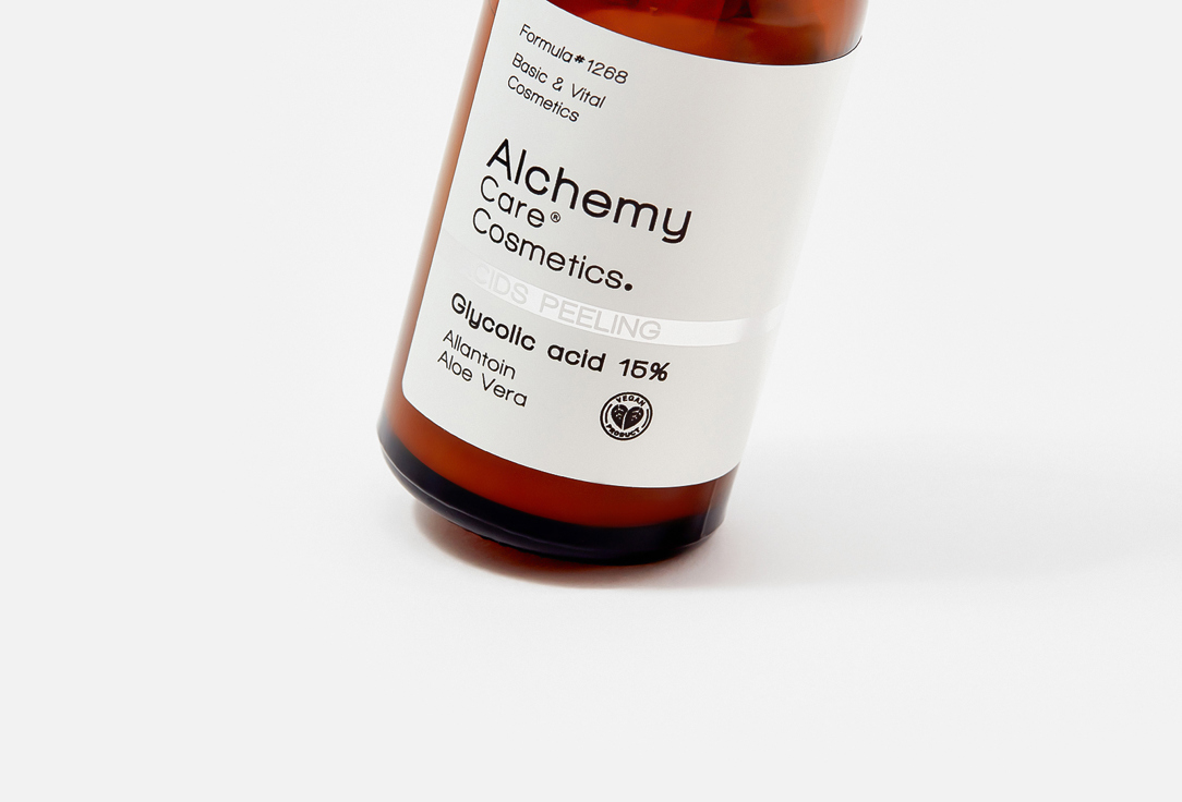 ALCHEMY CARE Night Glycolic Exfoliating Face Serum Glycolic 15%