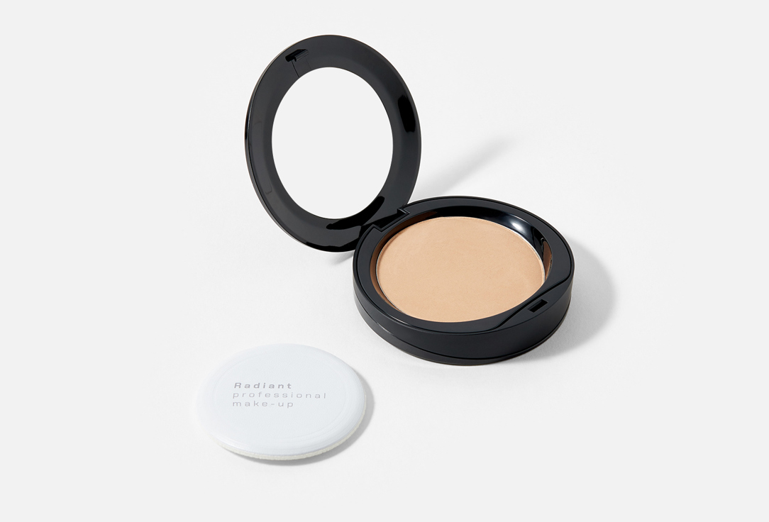 Radiant Professional Make-Up Matte Compact Powder Perfect Finish Compact Powder 03, Light tan 10 g Radiant Professional Make-Up Matte Compact Powder Perfect Finish Compact Powder