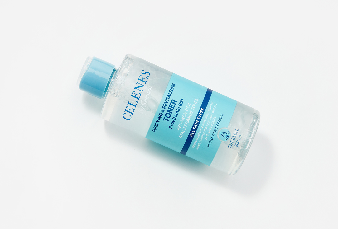 CELENES Cleansing Face Toner THERMAL PURIFYING & REVITALIZING TONER 200 ml CELENES Cleansing Face Toner THERMAL PURIFYING & REVITALIZING TONER