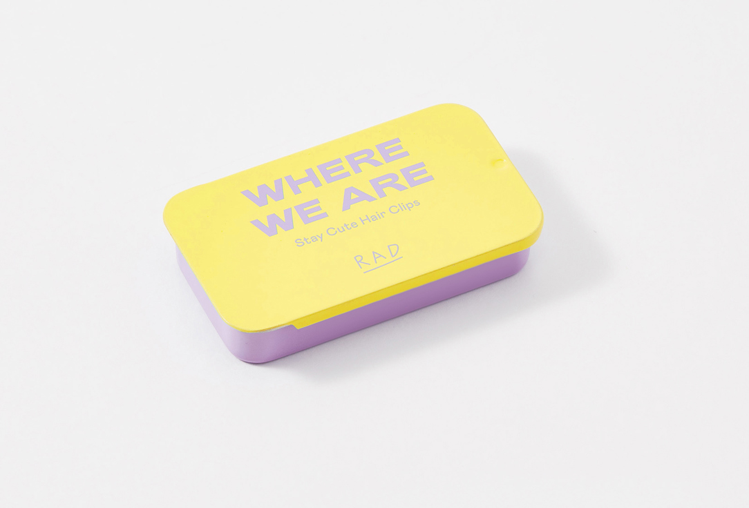 RAD MINI HAIR CLIPS IN A CASE stay cute hair clips
