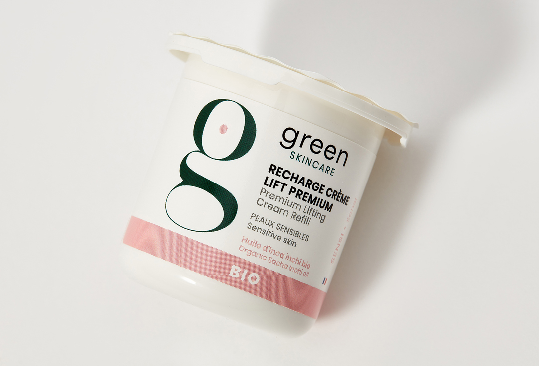 Green Skincare Lifting Face Cream Refill Sensi