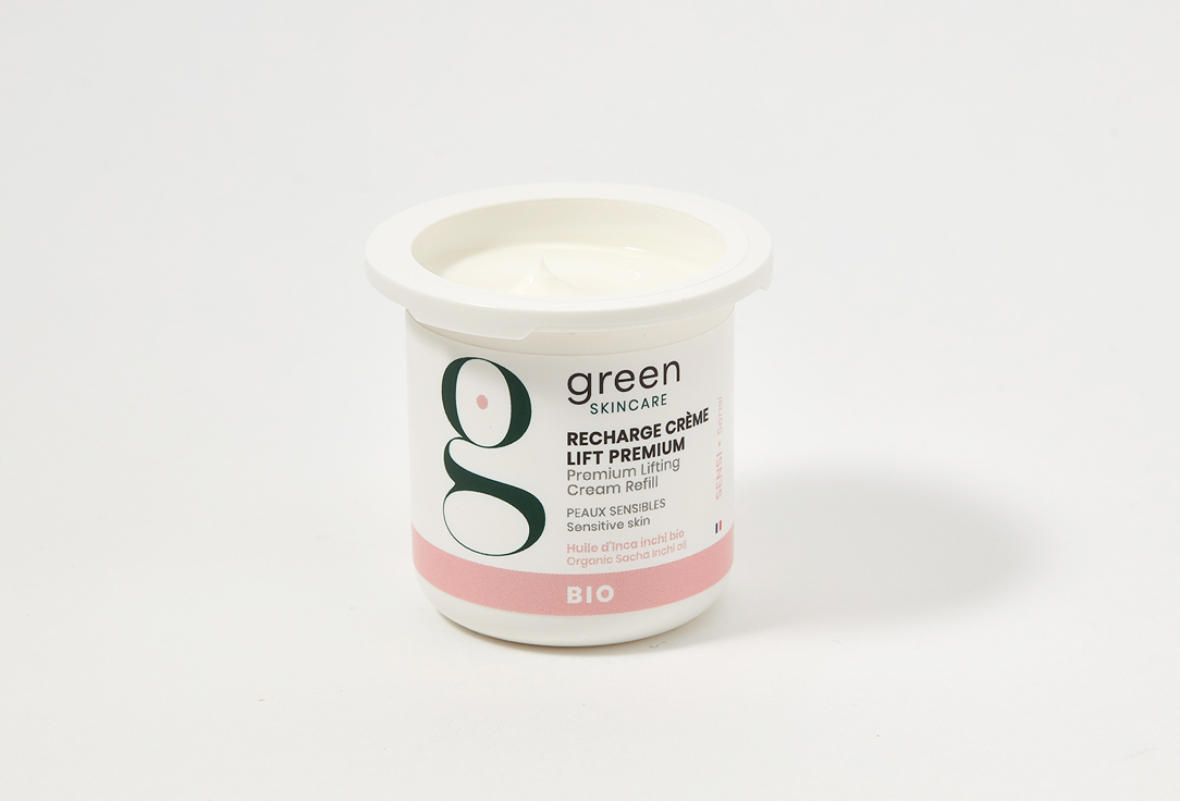 Green Skincare Lifting Face Cream Refill Sensi