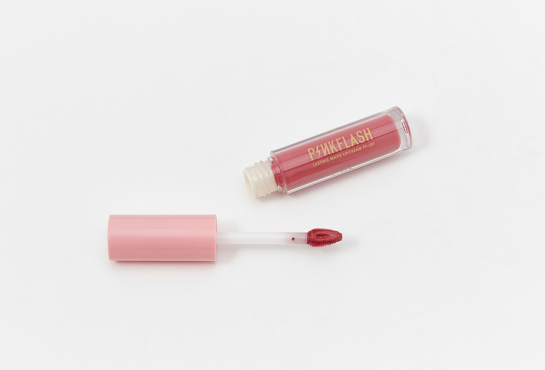 PINK FLASH Matte Liquid Lipstick Melting Matte Lip Cream