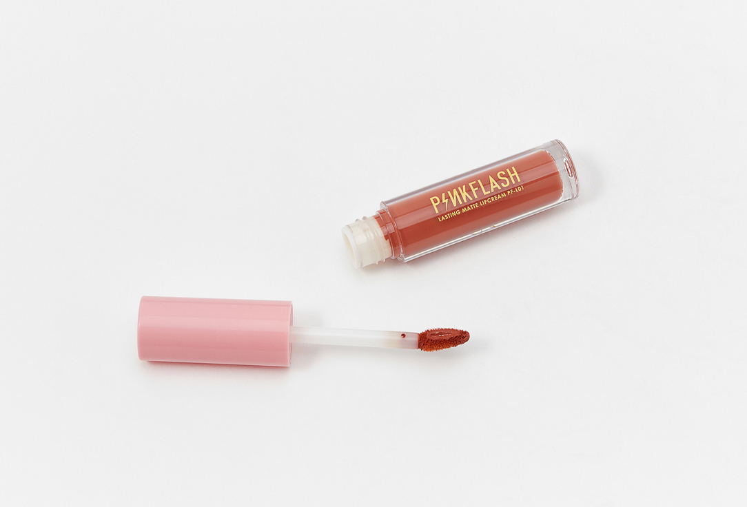 PINK FLASH Matte Liquid Lipstick Melting Matte Lip Cream