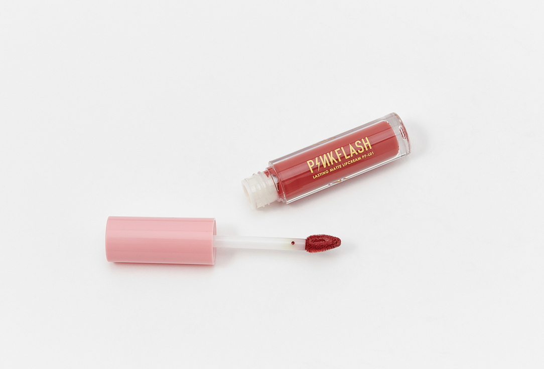 PINK FLASH Matte Liquid Lipstick Melting Matte Lip Cream