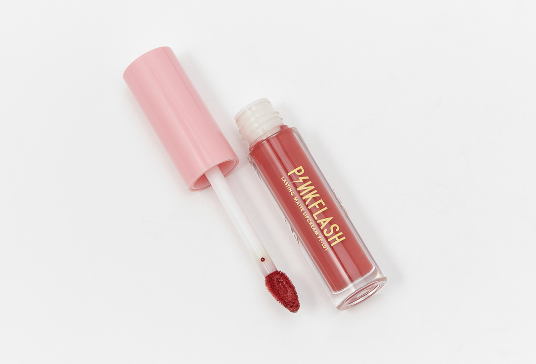 PINK FLASH Matte Liquid Lipstick Melting Matte Lip Cream