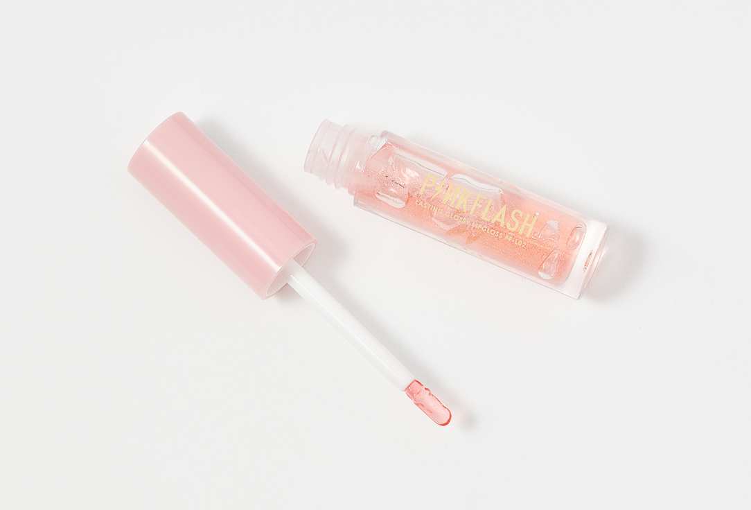 PINK FLASH Long-Wearing Glossy Lip Gloss Ever Glossy Moist