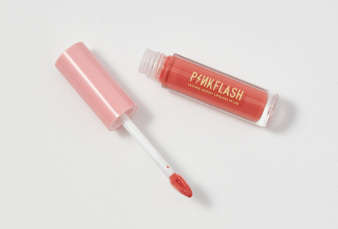 PINK FLASH Long-Wearing Glossy Lip Gloss Ever Glossy Moist