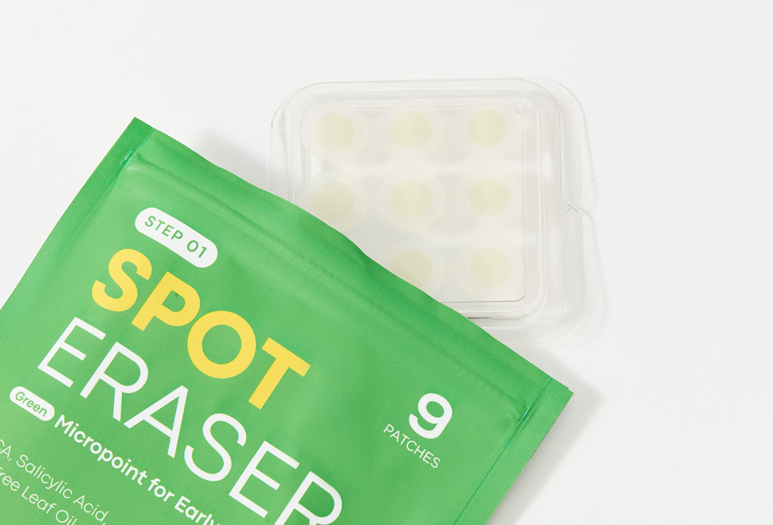 NOLAHOUR Micropoint acne care spot patches Spot Eraser Step 1 9 pcs NOLAHOUR Micropoint acne care spot patches Spot Eraser Step 1