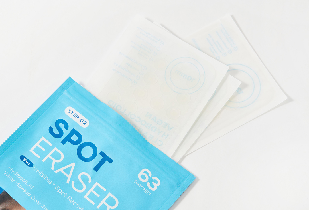 NOLAHOUR Ultra-thin hydrocolloid acne patches Spot Eraser Step 2 63 pcs NOLAHOUR Ultra-thin hydrocolloid acne patches Spot Eraser Step 2