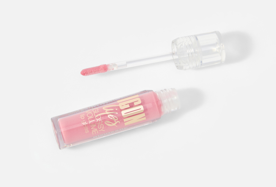 LUXVISAGE Glossy Lip Gloss ICON lips glossy volume 508, Lilac pink 3.4 g LUXVISAGE Glossy Lip Gloss ICON lips glossy volume