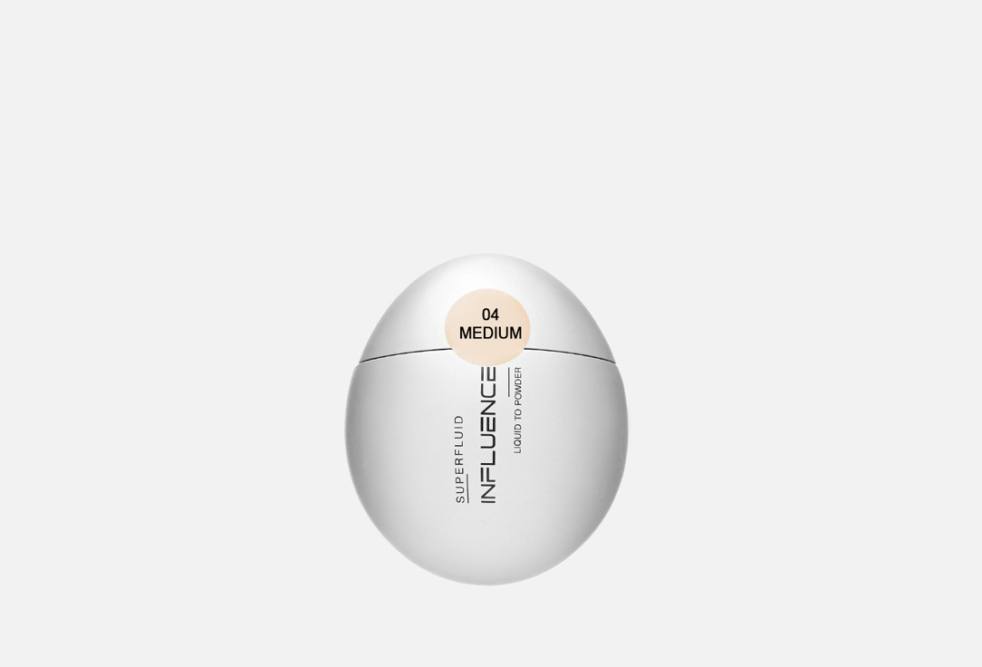 INFLUENCE beauty Тональный крем для лица с эффектом пудры Superfluid 04, Бежевый с оливковым подтоном 35 мл INFLUENCE beauty Тональный крем для лица с эффектом пудры Superfluid