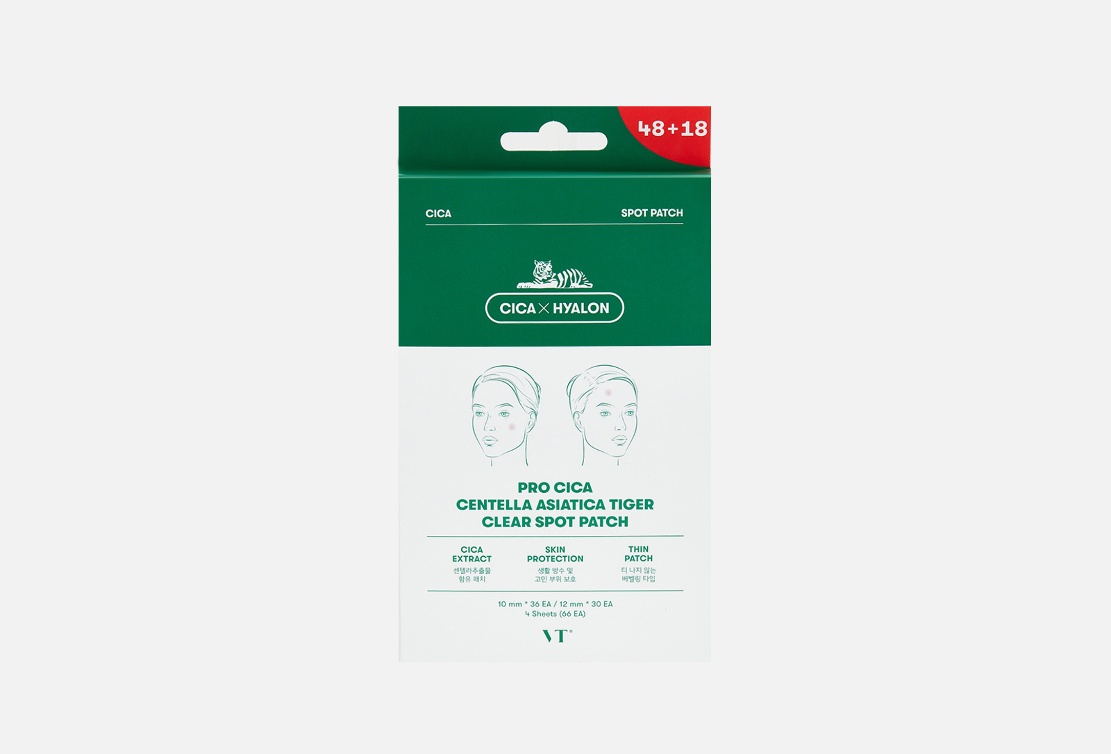 Pro cica centella asiatica tiger  66 