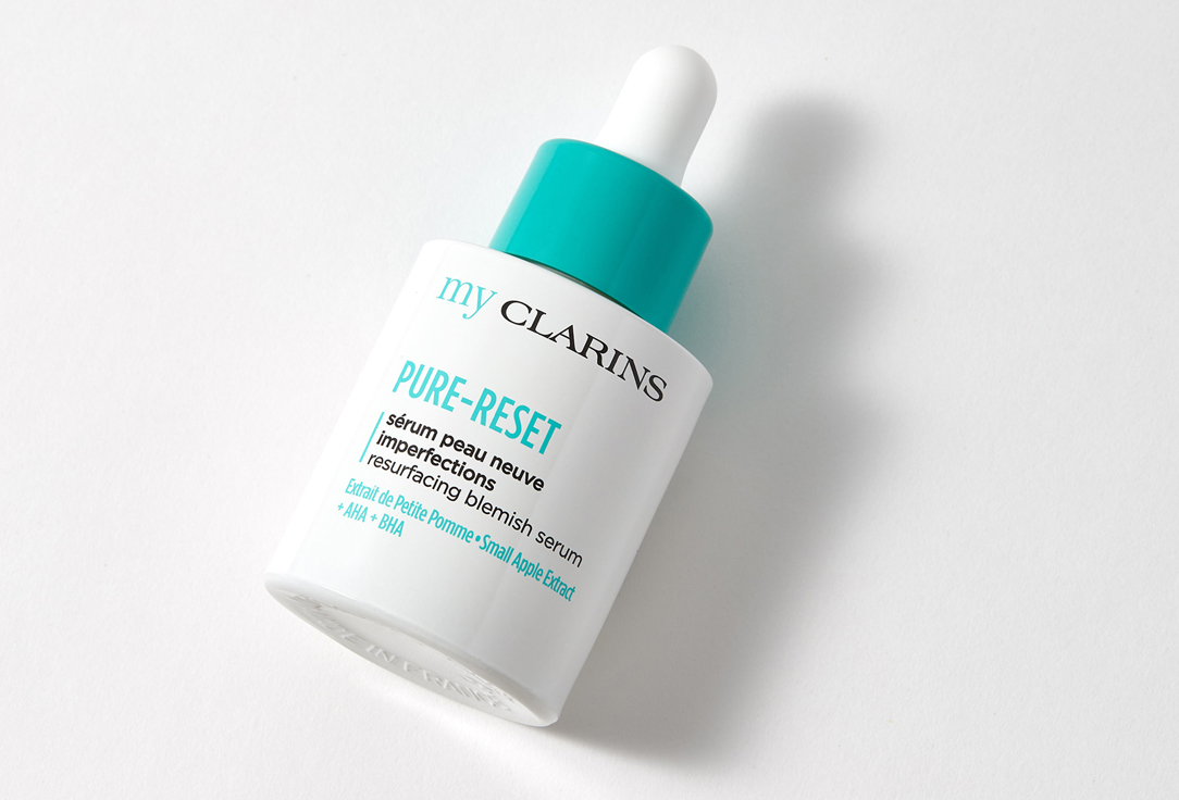 Clarins Resurfacing Blemish Face Serum Myclarins Pure-Reset 30 ml Clarins Resurfacing Blemish Face Serum Myclarins Pure-Reset