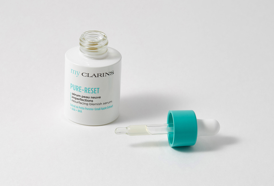 Clarins Resurfacing Blemish Face Serum Myclarins Pure-Reset 30 ml Clarins Resurfacing Blemish Face Serum Myclarins Pure-Reset